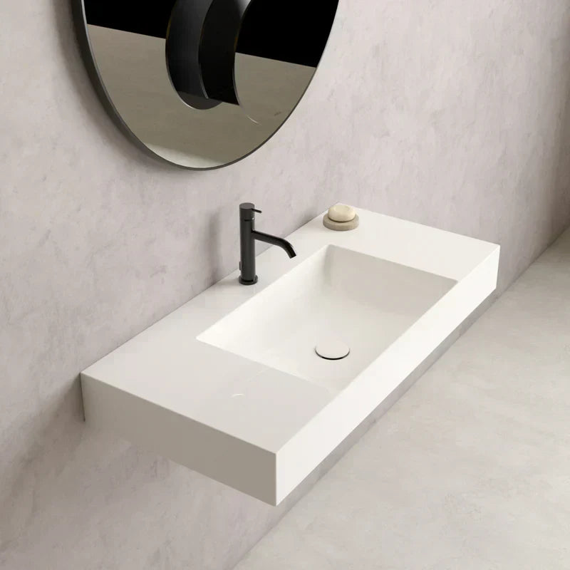 Lavabo integrato nel top: pulizia estrema senza fughe