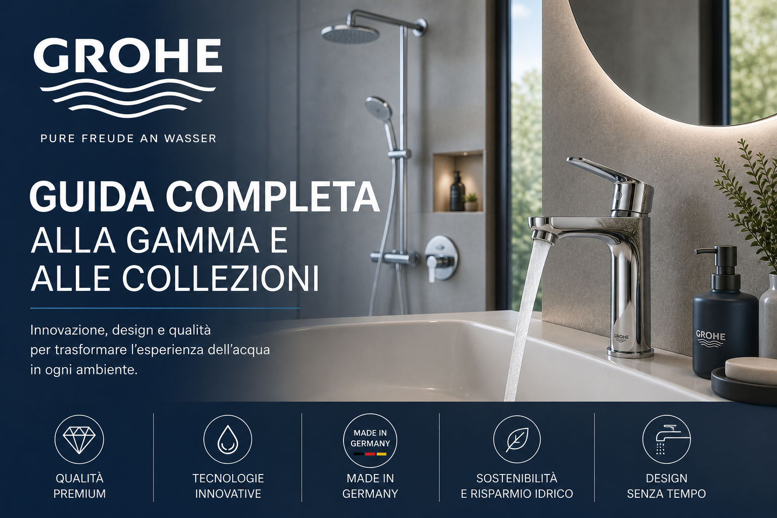 Grohe: guida completa alla gamma e alle collezioni