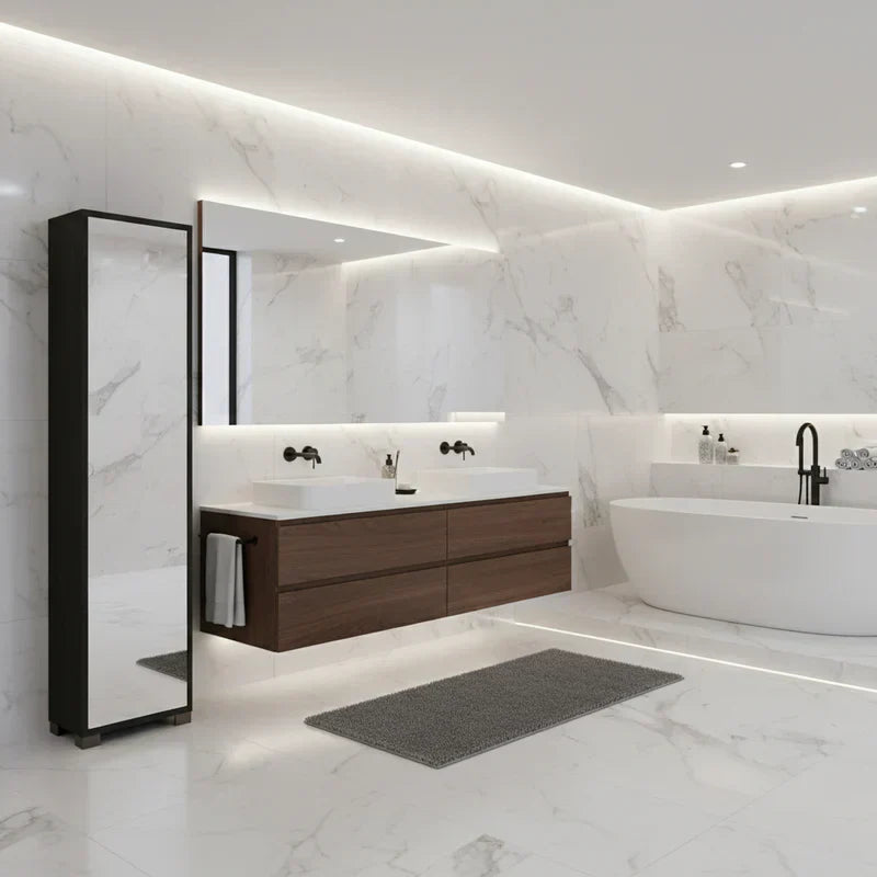 Tendenze arredo bagno 2026: Mobili, stili, colori e design