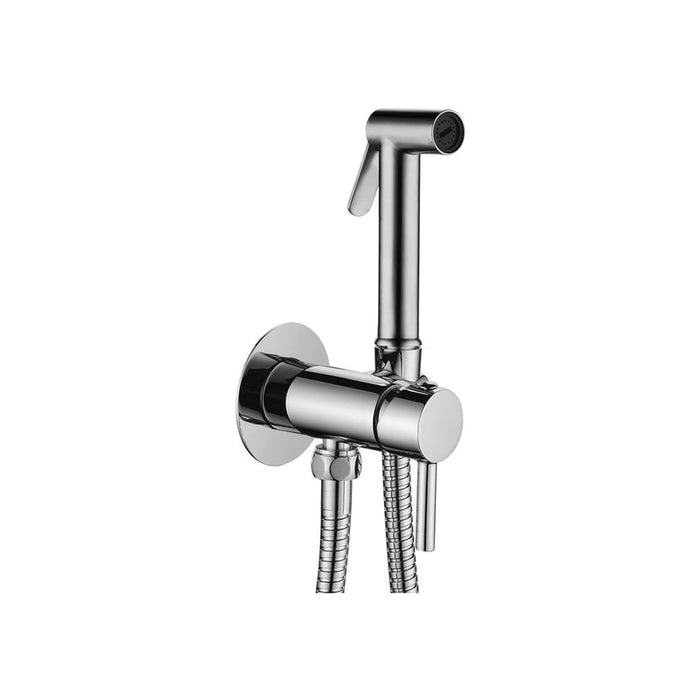 Set bidet a incasso tondo Paffoni Tweet Round Mix – con miscelatore e doccia