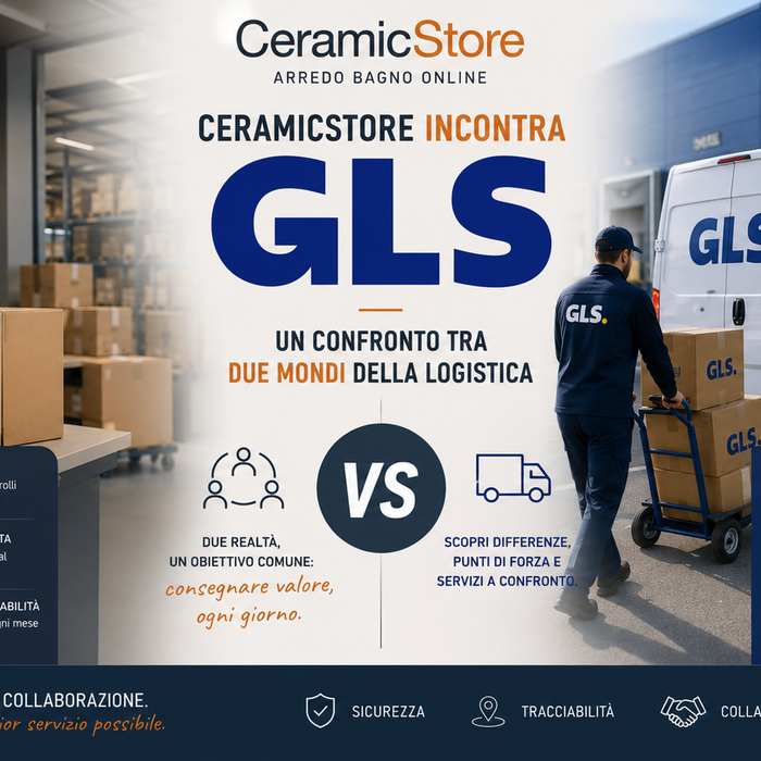 CeramicStore incontra GLS: un confronto tra due mondi della logistica