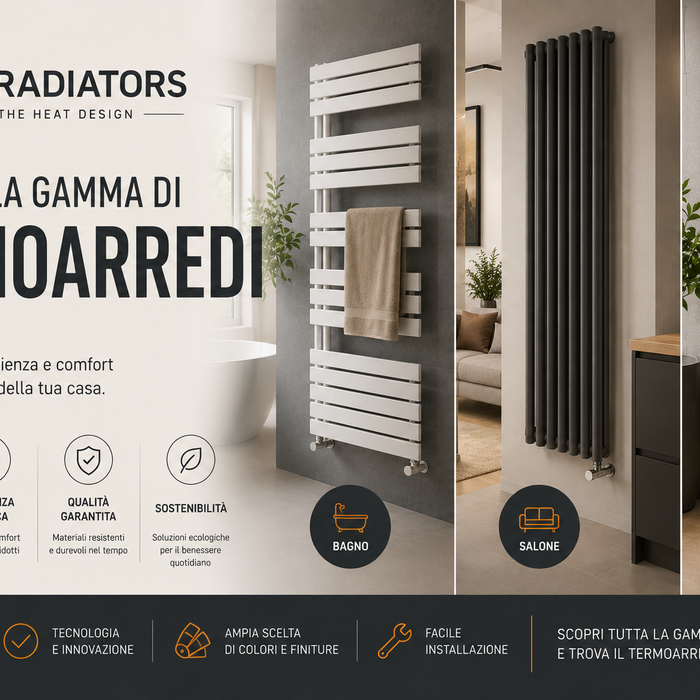 CSRadiators: guida alla gamma di termoarredi