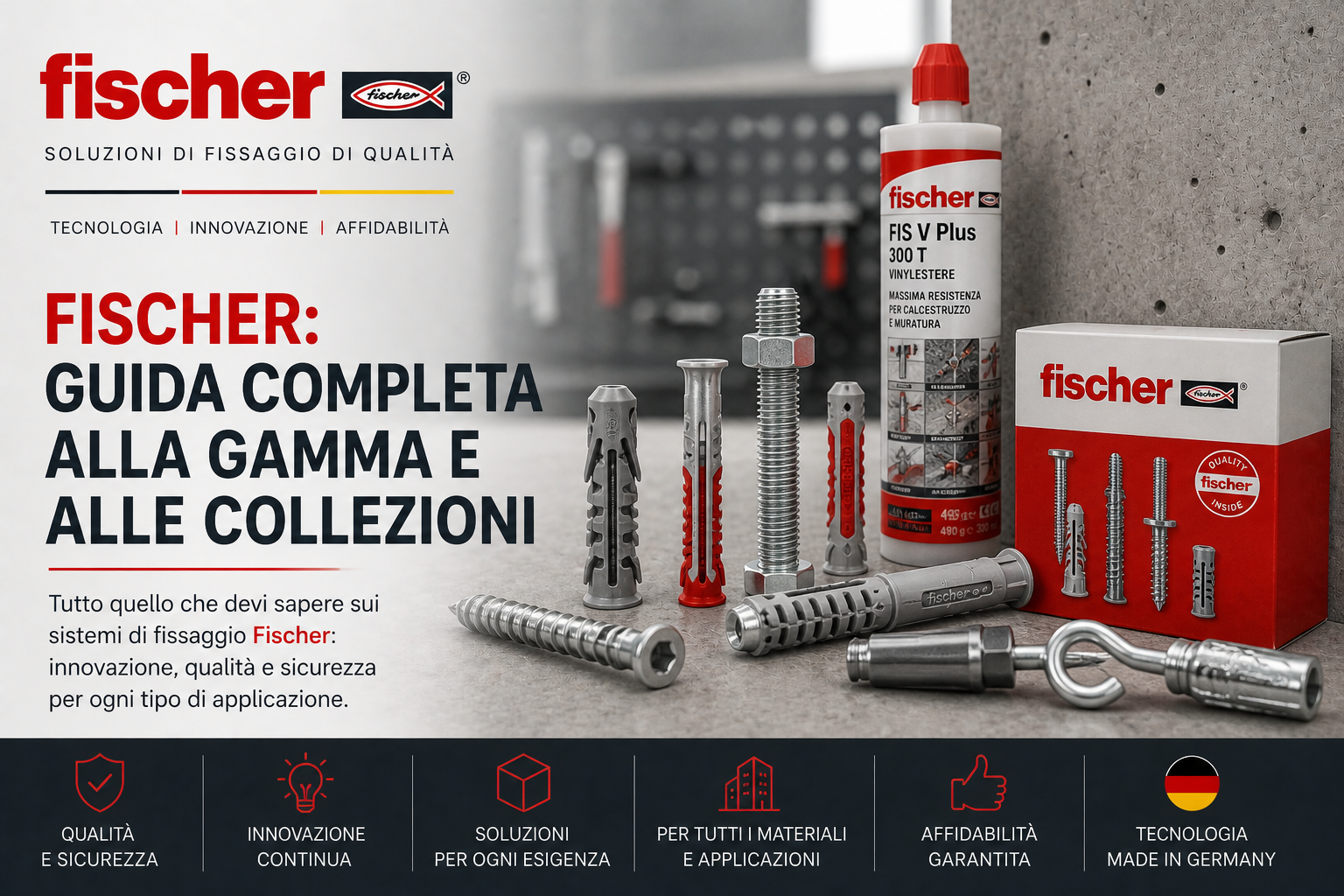 Fischer: guida completa alla gamma e alle collezioni