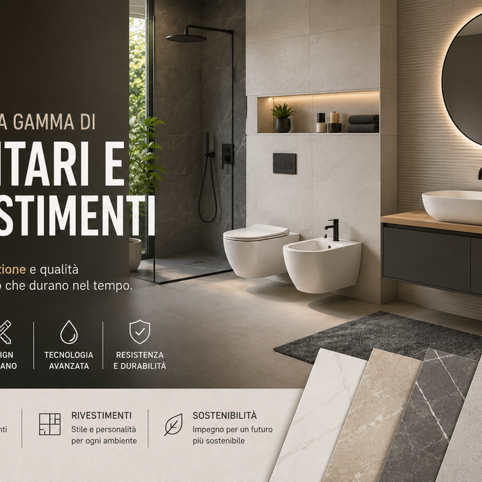 Rak Ceramics: guida alla gamma sanitari e rivestimenti