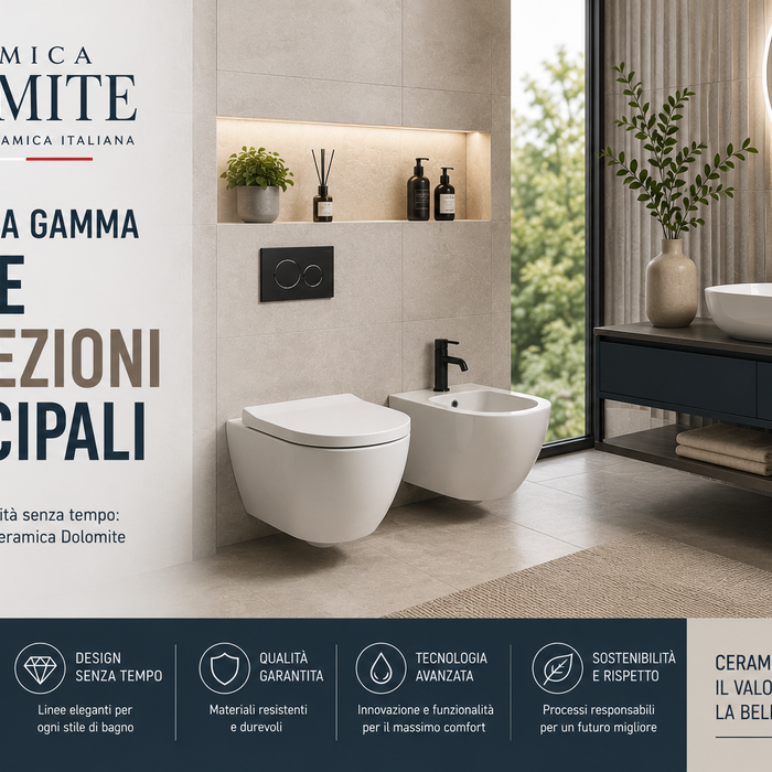 Ceramica Dolomite: guida alla gamma e alle collezioni principali