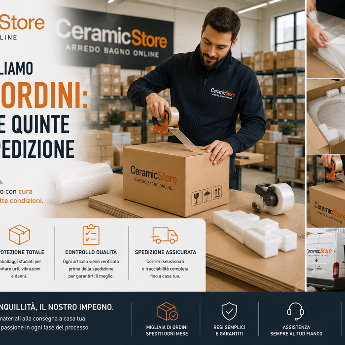 Come imballiamo i tuoi ordini: dietro le quinte della spedizione