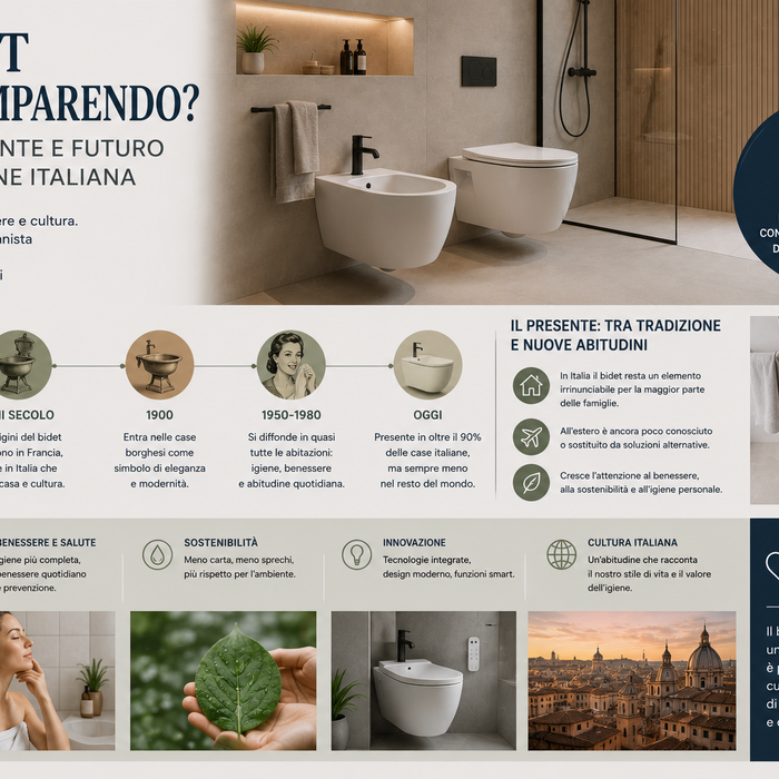 Il bidet sta scomparendo? Storia, presente e futuro di un'abitudine italiana