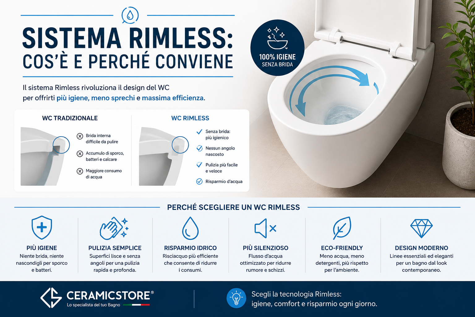 Sistema Rimless: cos'è e perché conviene