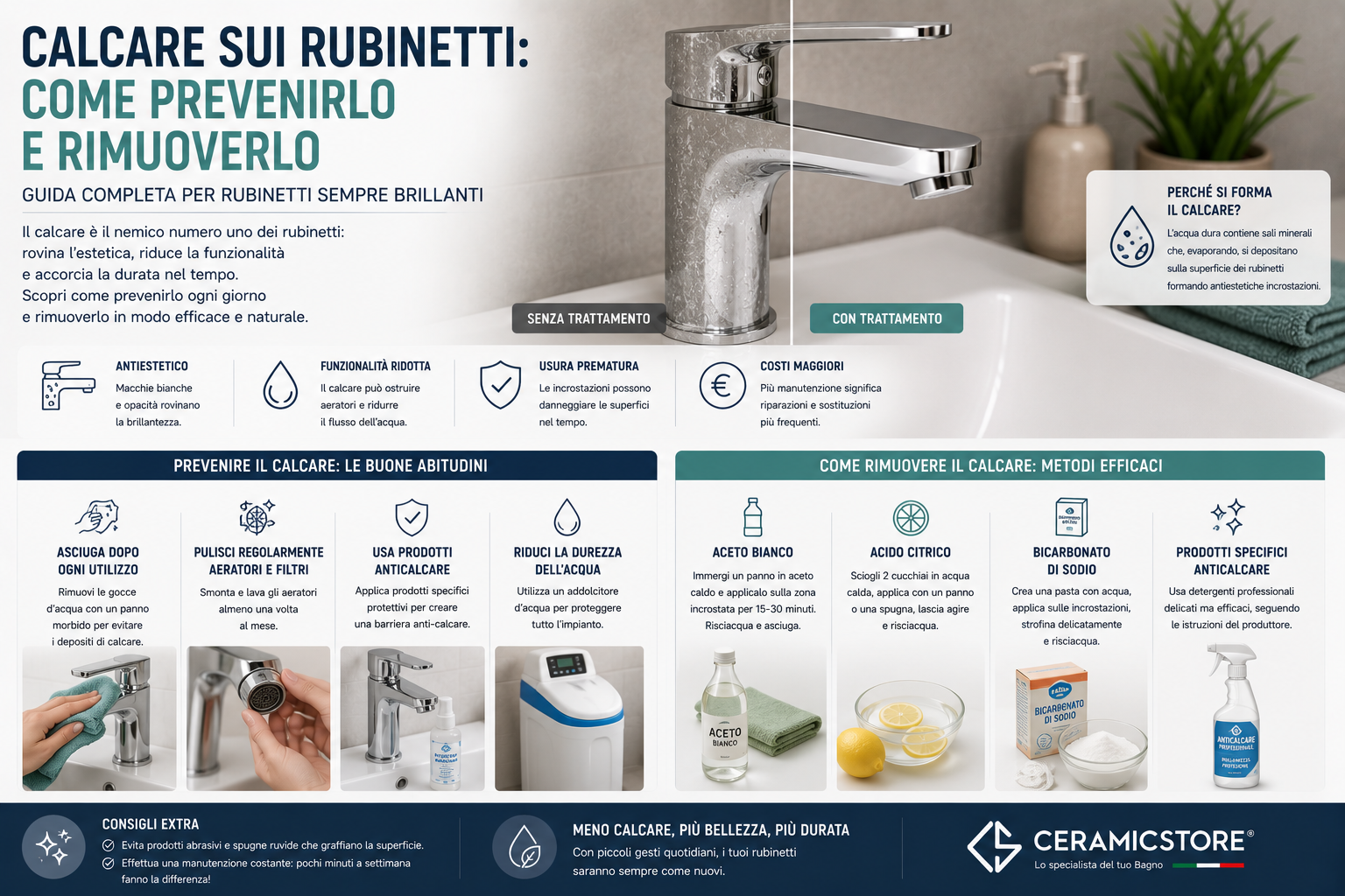 Come sostituire le guarnizioni di un miscelatore