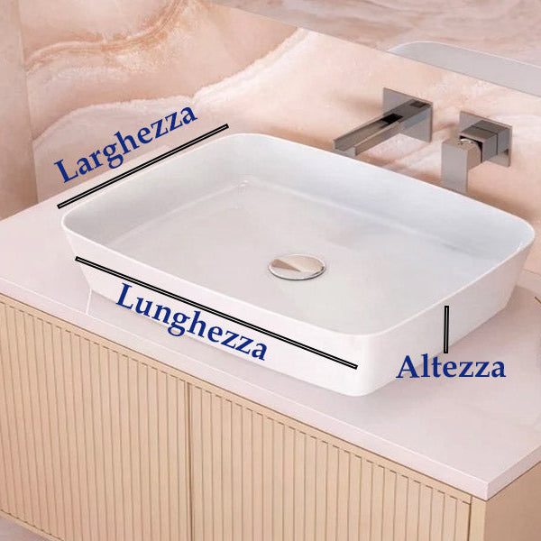 Tutte le misure del lavabo  e del bagno: guida tecnica alla scelta