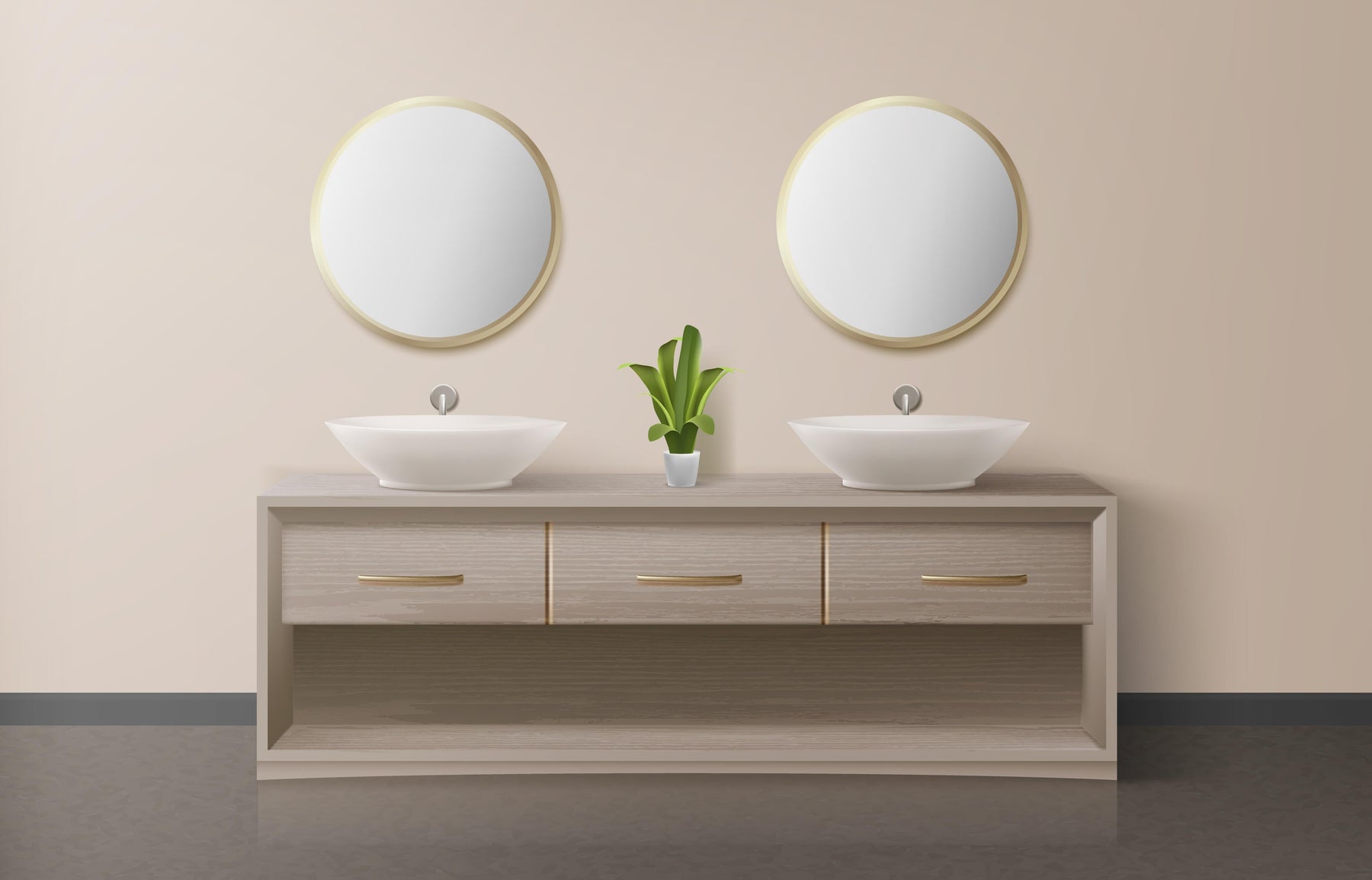 Altezza della mensola per lavabo da appoggio: guida alle misure