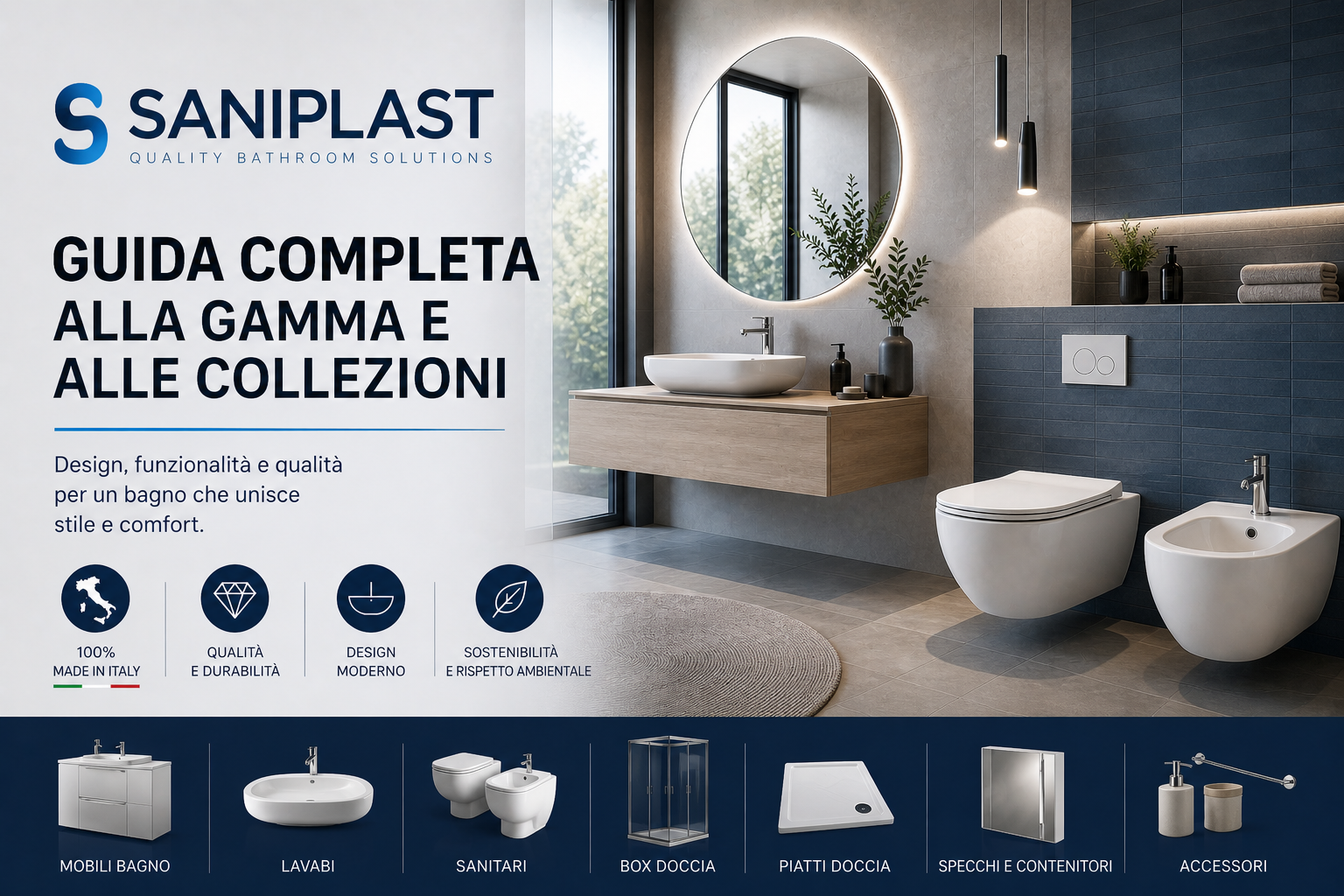 Saniplast: guida completa alla gamma e alle collezioni