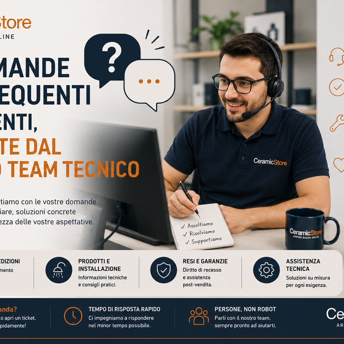 Le domande più frequenti dei clienti, risposte dal nostro team tecnico