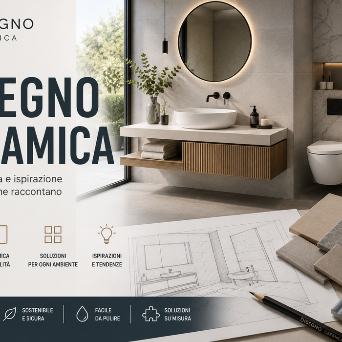 Disegno Ceramica: guida alla gamma di sanitari dalle forme distintive