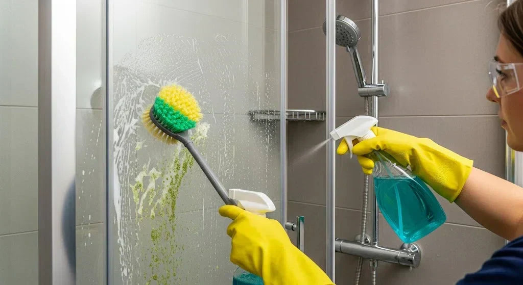 Come pulire una colonna doccia idromassaggio dal calcare