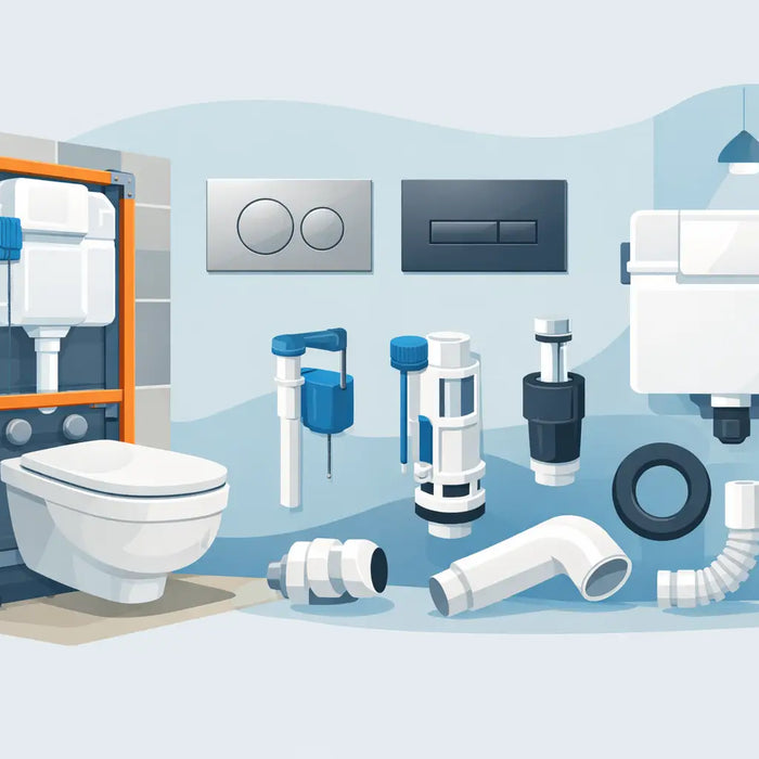 Ricambi cassette WC incasso: come sceglierli