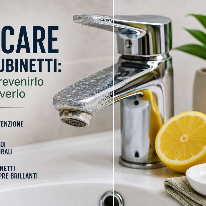Calcare sui rubinetti: come prevenirlo e rimuoverlo