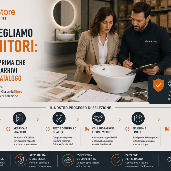 Come scegliamo i fornitori: il processo prima che un prodotto arrivi nel nostro catalogo