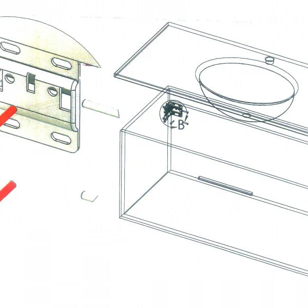 Come montare e fissare un mobile bagno sospeso: guida passo passo