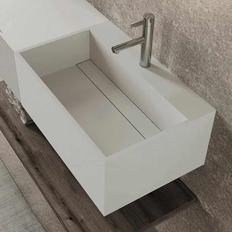 Lavabo in ceramica o resina? Analisi della resistenza alle macchie
