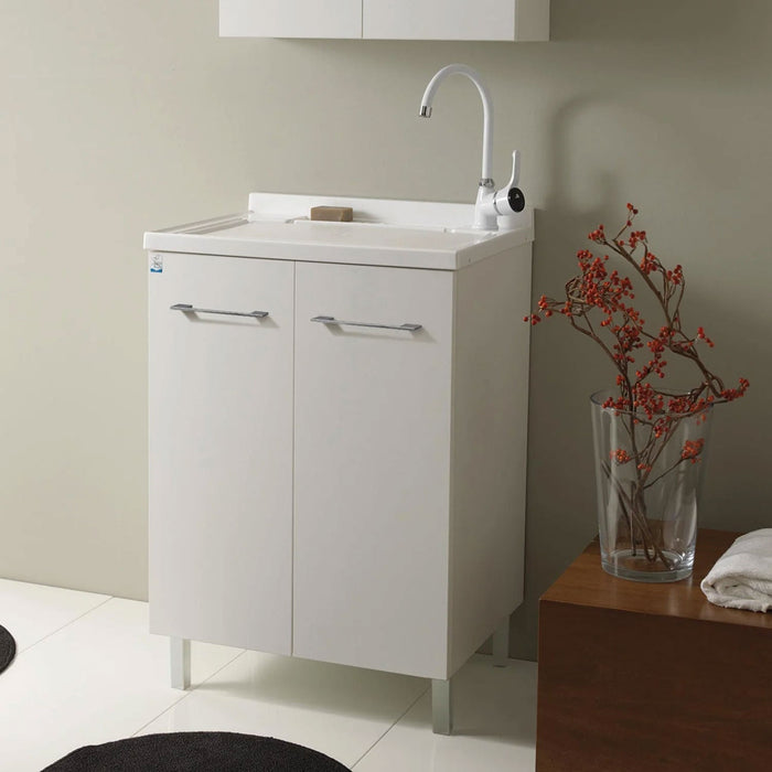 Lavatoi in ceramica con mobile: quando sceglierli per la lavanderia