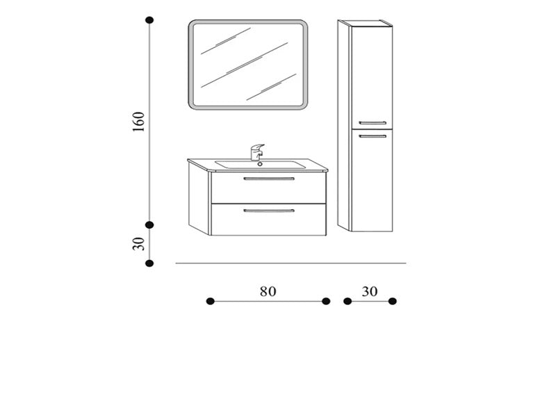 Misure mobili bagno: guida completa a tutte le dimensioni