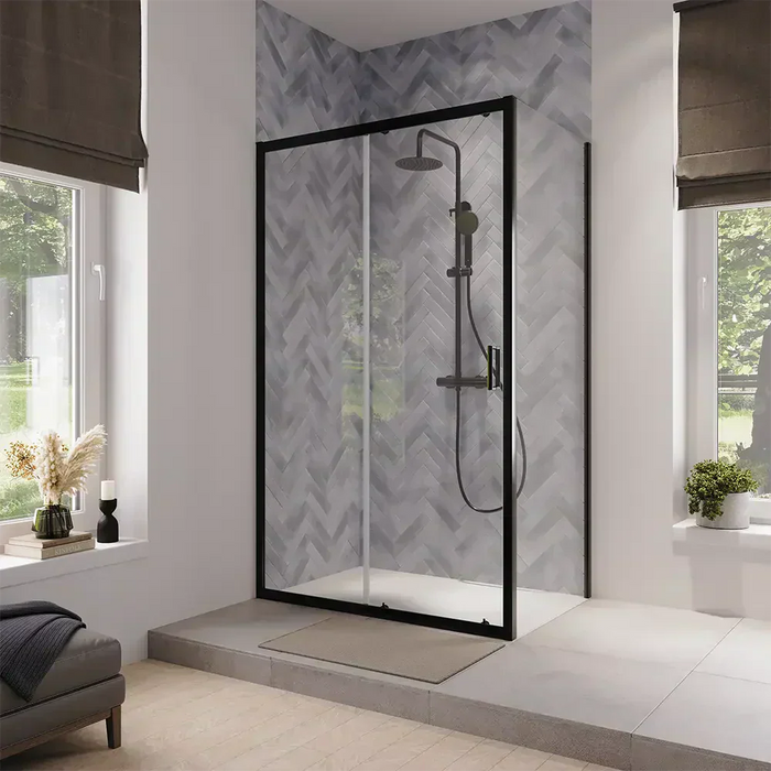 Profili box doccia: cromo, nero opaco o bianco? Abbinamenti di tendenza