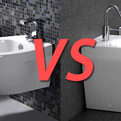 Bidet a terra o sospeso: l'importanza della continuità estetica