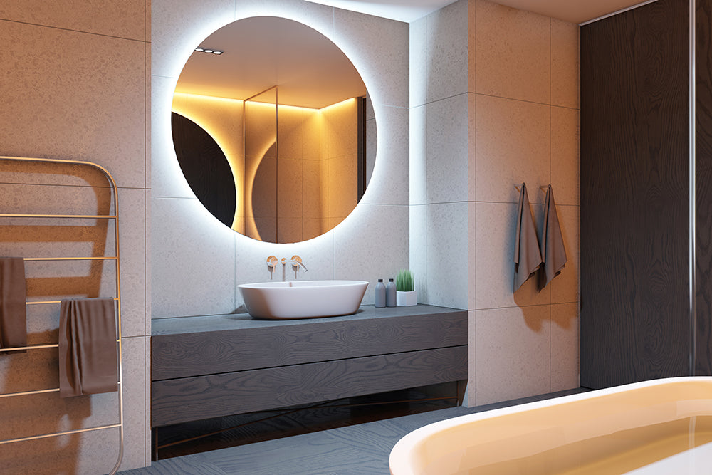 Specchi bagno con LED integrato: vantaggi e cosa controllare prima dell'acquisto