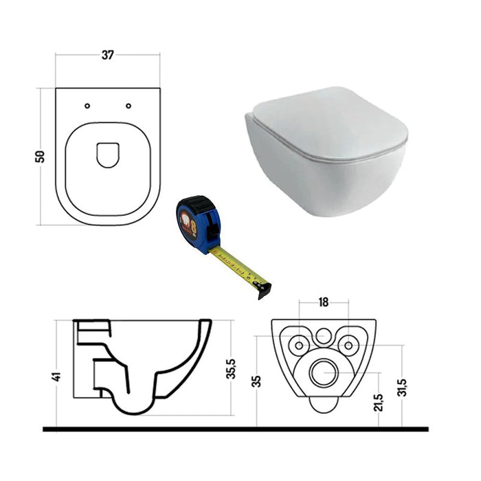 Misure e distanze dei sanitari bagno