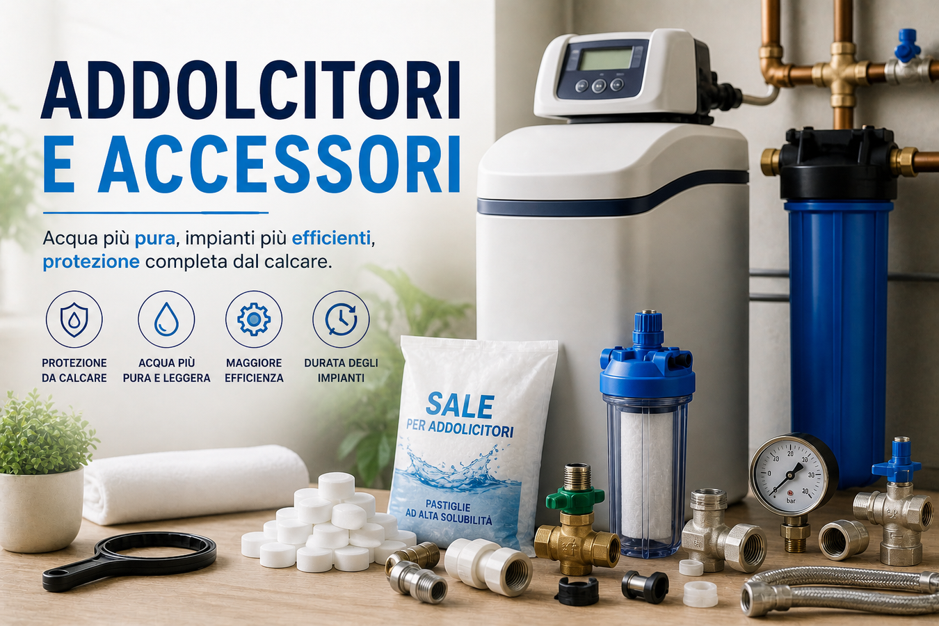Addolcitori e accessori