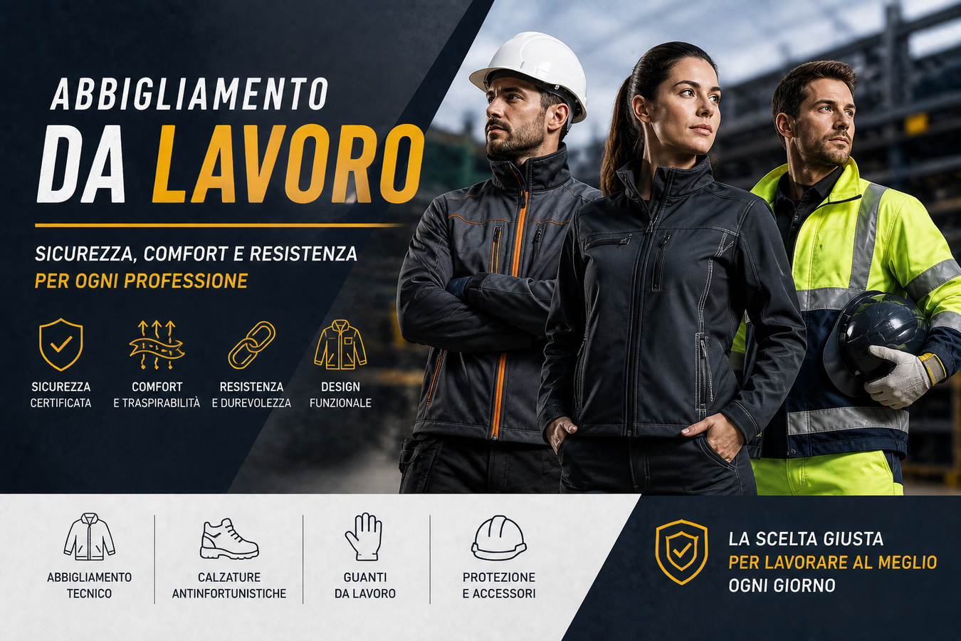 Abbigliamento da lavoro