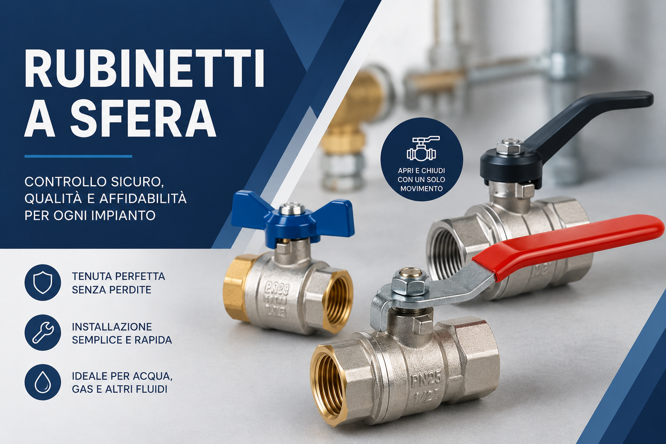 Rubinetti a Sfera