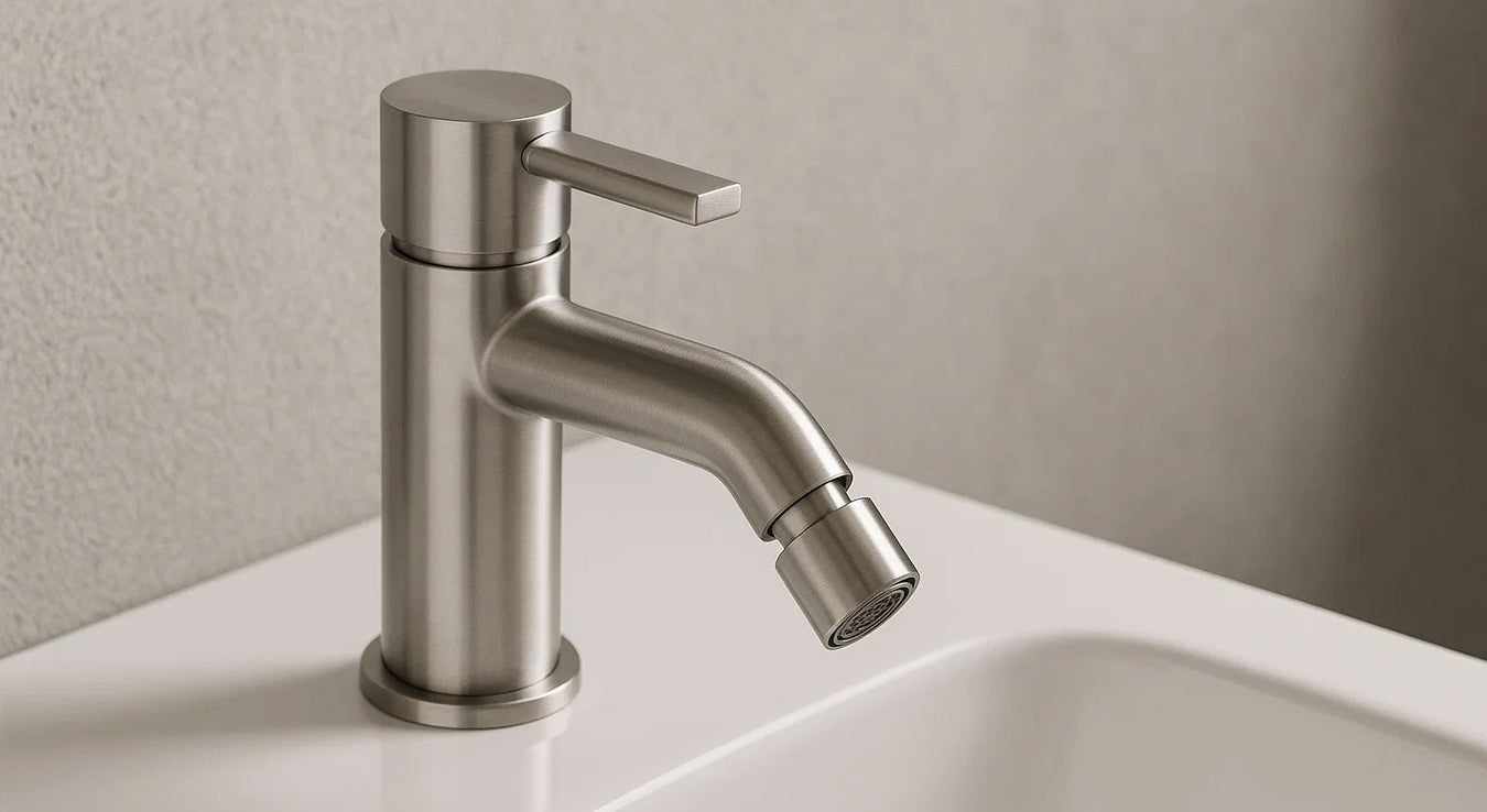 Rubinetti Bidet in Acciaio Inox