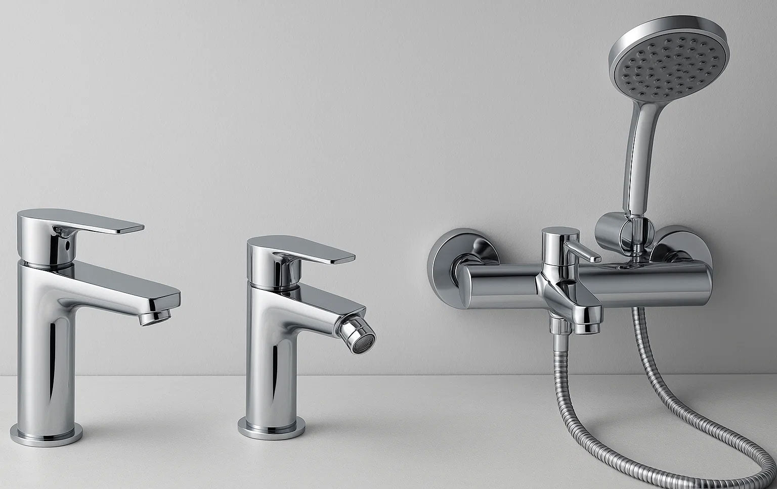 Set Rubinetti Lavabo - Bidet - Vasca