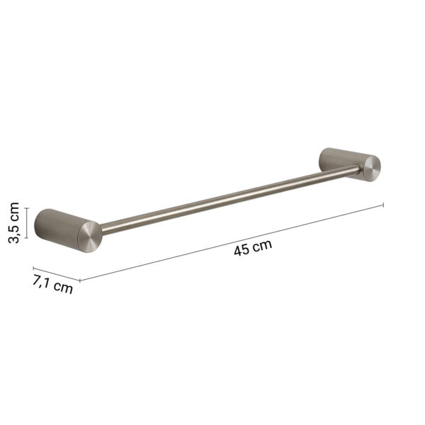 Soap dispenser in Stainless Steel and Cromall Gedy Felce series - Chrome