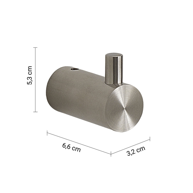 Soap dispenser in Stainless Steel and Cromall Gedy Felce series - Chrome