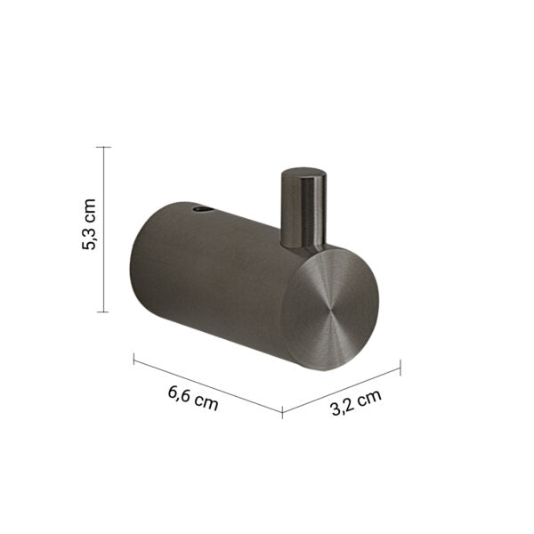 Soap dispenser in Stainless Steel and Cromall Gedy Felce series - Chrome