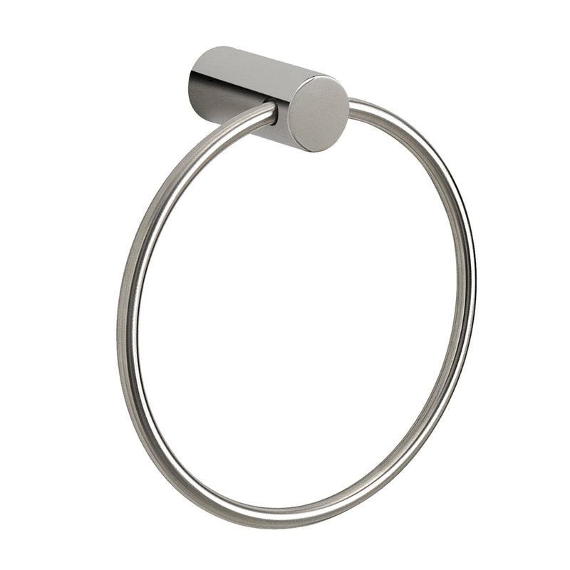 Porta salviette ad Anello in acciaio inox finitura Cromato Lucido Gedy collezione Ande