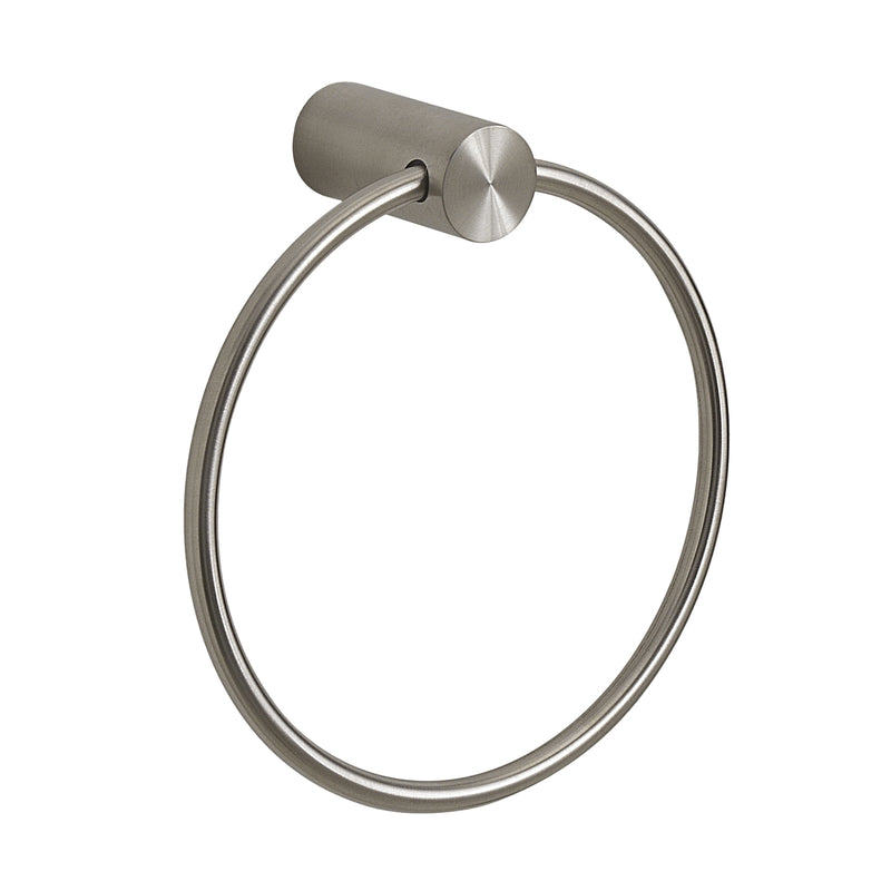 Porta salviette ad Anello in acciaio inox finitura Cromato Spazzolato Gedy collezione Ande