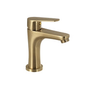 MISCELATORE LAVABO BASSO COMO ORO MATT