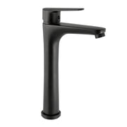 MISCELATORE LAVABO ALTO COMO NERO MATT