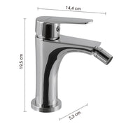 MISCELATORE BIDET COMO CROMO