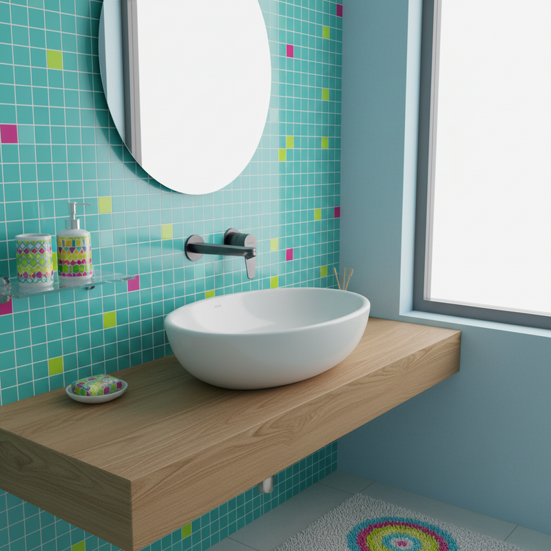 Miscelatore lavabo a muro finitura Gun Metal completo di corpo incasso Gedy collezione COMO
