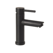 MISCELATORE LAVABO BASSO GARDA NERO MATT