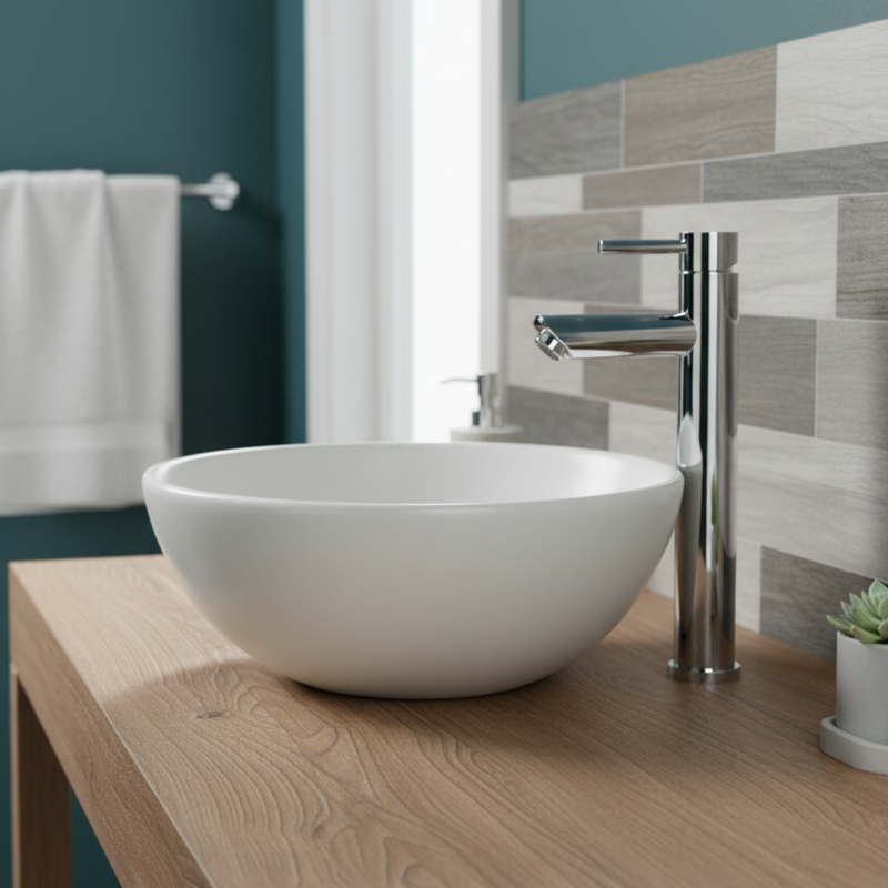 Miscelatore Lavabo Alto Gedy collezione Garda Finitura Cromo Lucido