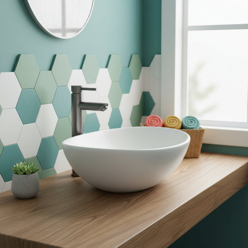 Rubinetto Monocomando Alto Alpha Per Lavabo - Nichel Satinato, Ottone, Con Aeratore Anticalcare