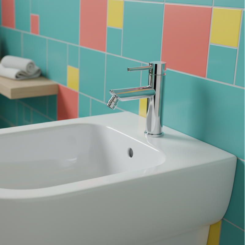 Miscelatore Bidet Gedy collezione Garda finitura Cromo Lucido