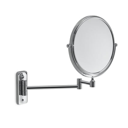 Specchio ingranditore Gaia di Gedy in Acciaio Inox - Cromato by CeramicStore | Lo specialista del tuo bagno