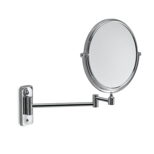 Specchio ingranditore Gaia di Gedy in Acciaio Inox - Cromato by CeramicStore | Lo specialista del tuo bagno